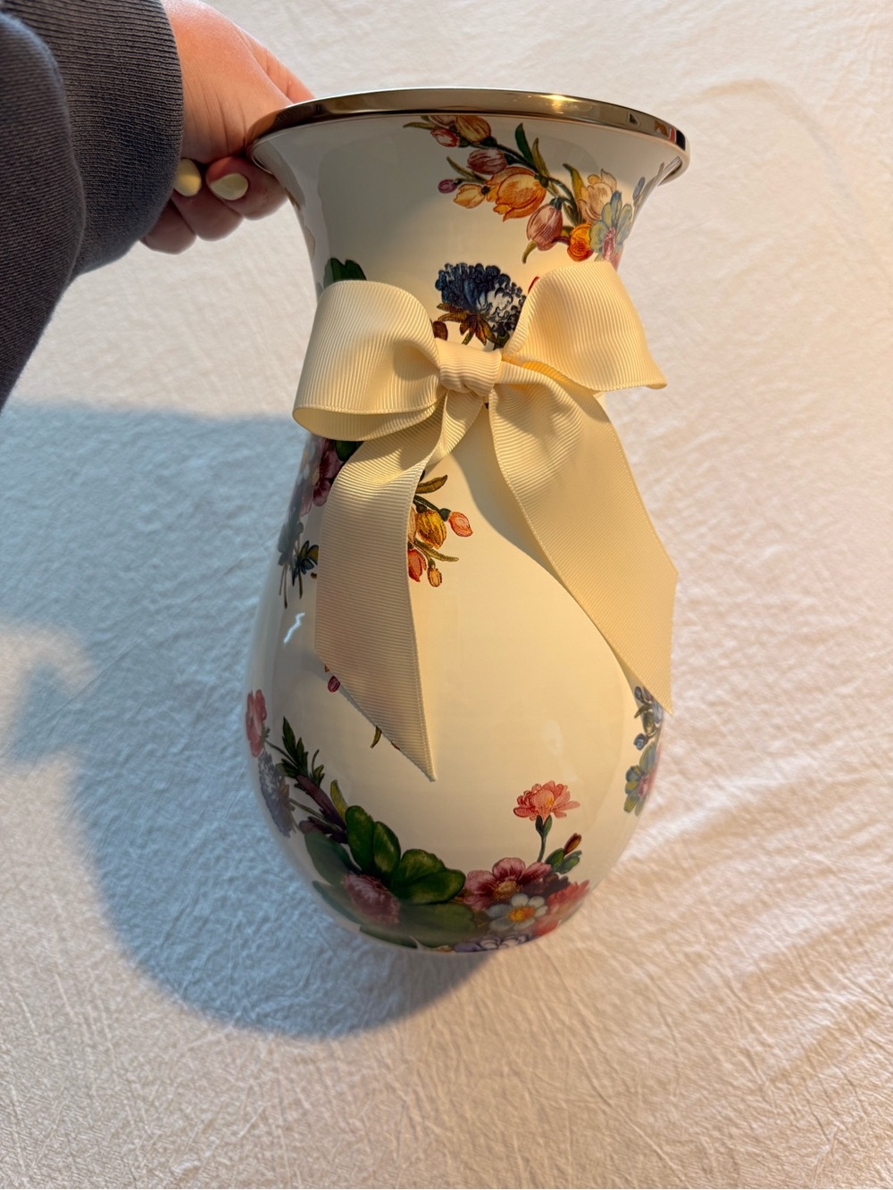 Mackenzie Childs Floral Market Vase
